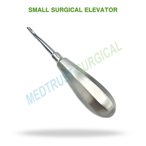 Elevador Quirúrgico Pequeño 46, Elevador Quirúrgico Dental de Acero Inoxidable, Instrumento para Extracción de Dientes y Elevación de Raíces - Product Image 2
