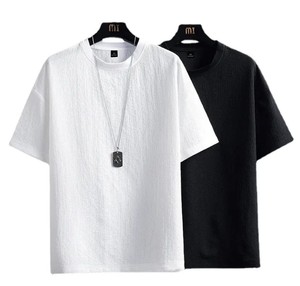 High Quality Summer New Men's <b>Linen</b> <b>Short</b>-<b>sleeved</b> <b>Shirt</b> Men Casual Cotton <b>Linen</b> <b>Shirt</b> Solid Color Half-<b>sleeved</b> <b>Shirts</b> - Product Image 1