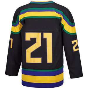 Maillot de hockey sur glace de haute qualité 100% polyester respirant à séchage rapide, impression par sublimation, logo brodé personnalisé - Product Image 3