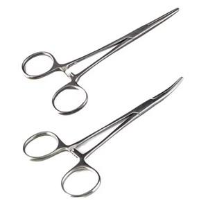 Meilleure vente pince à moustiques Halsted 12.5cm droite et incurvée pince à artère en acier inoxydable de haute qualité Instrument chirurgical - Product Image 6