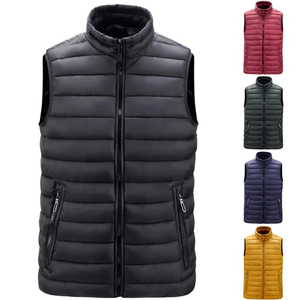 Chalecos para Hombre, Cómodos, con Cuello Alto, Sin Mangas, Ryan Pro Gear, Chaleco Acolchado de Alta Calidad, Precio al por Mayor - Product Image 1