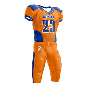 Uniforme de Fútbol Americano Personalizable de Alta Calidad al por Mayor, Manga Corta, Impresión por Sublimación, Hecho en Pakistán - Product Image 1