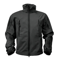 Nouvelle conception Veste Softshell Tactique d'Hiver pour Hommes, Idéale pour la Chasse, la Randonnée et les Sports, Légère, Respirante, Col Montant, Personnalisable