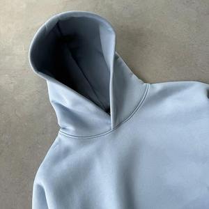 Sudadera con Capucha Gruesa 100% Algodón, Hombros Caídos, Personalizable, de Alta Calidad, con Cierre, 450gsm - Product Image 4