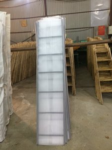 Solid Wood and Bamboo <b>Ladder</b> <b>Shelves</b> for Home Farmhouse Bedroom Hospital Furniture Display Rack for Flower Pots OEM Product - Product Image 6