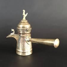 Brass <b>Arabic</b> Dallah <b>Tea</b> Coffee Pot Excellent - Product Image 3