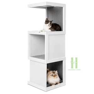 MDF <b>Cat</b> Litter <b>Box</b> Furniture Durable Nightstand Table Pet Customize Design and Packing in Vietnam Manufacturer - Product Image 6