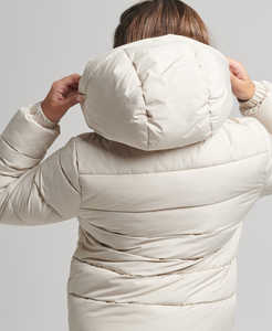 Light-Weight Olive Style <b>Quilted</b> Bomber Jackets\Women <b>Quilted</b> Puffer Bomber, Women <b>Velvet</b> Hooded Padded Jacket - Product Image 3