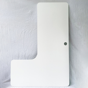L-Shaped Corner Table Top 160x110cm Made of Rubber Wood Computer <b>Desk</b>-MB026 - Product Image 1
