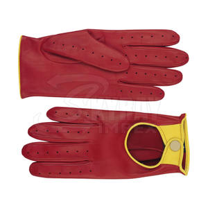 Venta caliente 2024 Guantes de conducción Nueva llegada Guantes de cuero de moda para conducir automóviles en venta al por mayor - Product Image 4