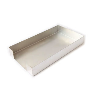 Bandeja Porta Servilletas Cuadrada Plateada Moderna y Duradera de Primera Calidad para Accesorios de Mesa de Fiesta de Navidad, Suministro al por Mayor, Fábrica India - Product Image 3