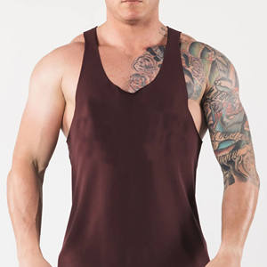 Vêtements d'été pour hommes Débardeurs 100% pur coton sans manches Fitness Elastic Bodybuilding Vest Fast shipping low rate Men Tank Tops - Product Image 1