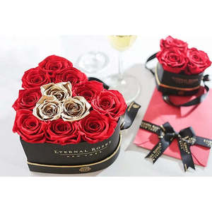 Chelsea Eternal Rose Gift Box Black Preserved Flowers for Valentine's Day and Mother's Day Gifts - Product Image 4