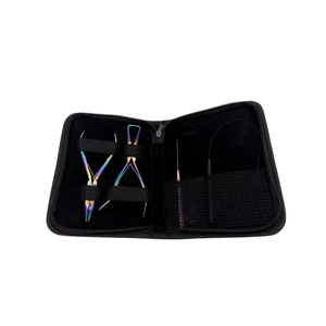 Aguja Profesional de Acero Inoxidable para Extensiones de Cabello, Gancho para Tirar y Enhebrar, Herramienta para Micro Anillas y Cuentas, Kit de Cabello - Product Image 1