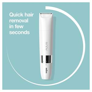 Tondeuse Électrique Blanche Multi-Packs pour Épilation Corporelle Femme et Homme avec Lame en Céramique - Product Image 2