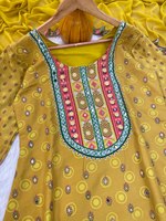 Robe maxi en soie pour femmes musulmanes, nouvelle collection pour Diwali 2024