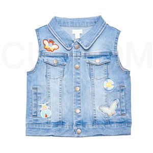 Nouveau Design femmes en détresse déchiré décontracté Jean veste 2025 haute qualité ajusté Denim durable prix de gros fourrure détails - Product Image 1