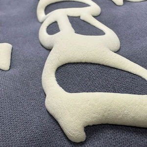 เสื้อยืดซักของผู้ชายผ้าฝ้าย100% 240GSM โอเวอร์ไซส์ลายพิมพ์ลายตามสั่งลายกราฟิกแบบกำหนดเอง - Product Image 4