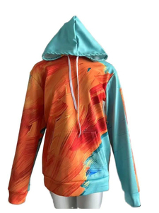 Factory Custom High Quality <b>Men's</b> Regular Fit Polyester Fleece <b>Pullover</b> Hoodie Quick Dry Breathable Eco-Friendly Sublimation OEM - Product Image 2