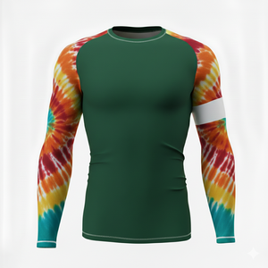 Rash Guard en polyester et élasthanne, Jiu Jitsu MMA, couleur personnalisée, manches longues, unisexe, rash guard de haute qualité, vêtements de bain, rash guard pour homme - Product Image 4