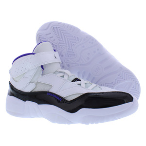 Nike Jumpman รองเท้าเด็กชายสองรุ่นรุ่น TREY PS สี: ขาว/เข้มคอนคอร์ด/ดำ100% ของแท้ - Product Image 5