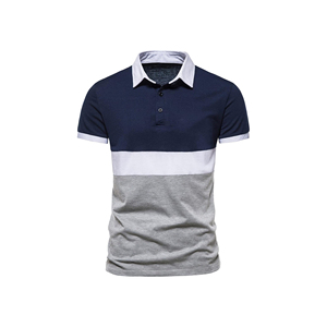 Polo de algodón en blanco liso al por mayor de nuevo diseño, camisetas de golf con impresión de logotipo personalizado, polos de algodón de talla grande para hombre de Bangladesh - Product Image 1