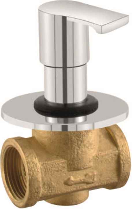 Modern Heavy Brass Flush Valve for Bath & Shower Faucets Polished ...