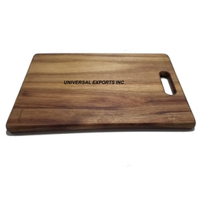 Tabla de cortar de madera de lujo Tabla de cortar hecha a mano de calidad superior Nueva tabla de cortar con estilo clásico - Product Image 5