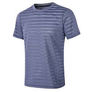 Camiseta Deportiva Informal para Gimnasio, Entrenamiento, Running, Culturismo, 100% Poliéster/Algodón, Transpirable, de Secado Rápido, Manga Corta, Personalizable - Product Image 1