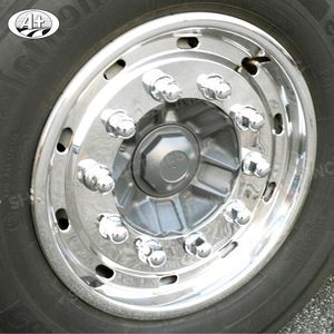 トラックバスホイールカバーDAFルノーEU 22.5x11.75 T304ステンレス鋼用