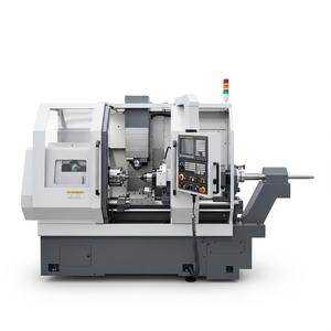 Tour CNC de type suisse de haute précision pour le tournage de petites pièces, applications médicales, aérospatiales, automobiles, électroniques - Product Image 5