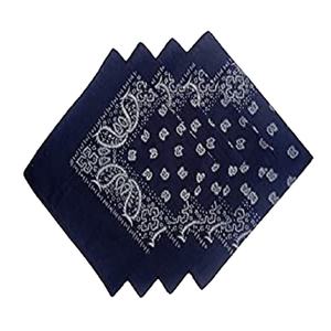 Pañuelo cuadrado de algodón hecho a mano con estampado paisley de doble cara, logotipo personalizado, para cabeza, cuello y cabello, al mejor precio de mayorista. - Product Image 1