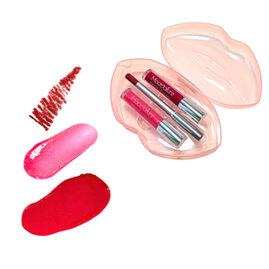 12 piezas - Mocoallure Set de Labios Kiss Day 2 en 1 - Delineador de Precisión y Brillo Alto - Volumen Instantáneo - Product Image 4