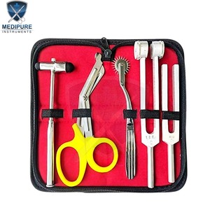Kit de Diagnóstico Médico Premium para Estudiantes con Diapasones y Martillo de Reflejos, Juego Completo de Examen para Entrenamiento Clínico - Product Image 3