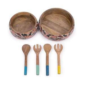 Bol de service indien en nacre et pierre d'ormeau pour la vaisselle d'hôtel, conçu pour les restaurants, design élégant - Product Image 2