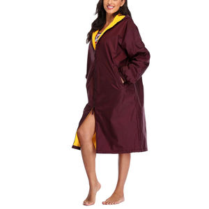 Parka de Natación Unisex de Alta Calidad para Jóvenes, con Capucha Larga, Forro de Algodón, Transpirable - Product Image 1