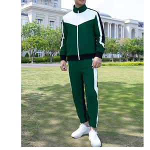 Ensemble de survêtement personnalisé avec logo pour homme, 2 pièces, jogging, sweat-shirt en molleton uni, ensemble décontracté unisexe - Product Image 6