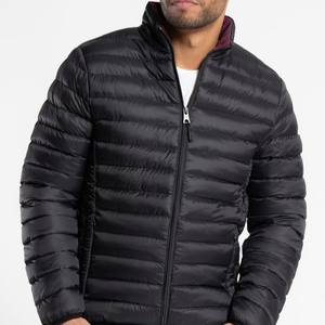 Wholesale Price <b>Top</b> Quality Custom Winter Puffer Jacket <b>Men</b> Bubble Fur Collar Waist Padding <b>Men</b> Outdoor Jackets OEM Service - Product Image 1