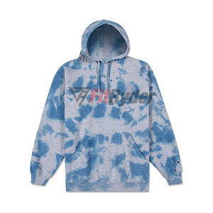 2024 unisexe coton à capuche séchage rapide respirant pull Logo personnalisé cravate teinture Style Street Wear pour l'hiver motif solide - Product Image 1