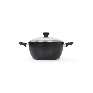 Casa essenza casseruola 28cm PFAS libero rivestimento antiaderente in ceramica forgiato in alluminio corpo morbido Touch manici e finitura sfumata - Product Image 1