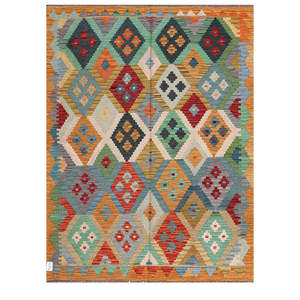 Tapis Kilim Maimana Afghanistan 192 X 147 cm Tapis et ensembles - Product Image 1