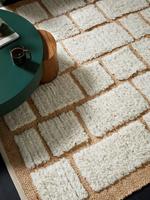 Wolle getuftete Jute teppiche Antike gedämpfte Vintage Wolle Jute Boho Kelim Teppich Kleine türkische mit Diamant muster Formen Boden teppiche ITHL