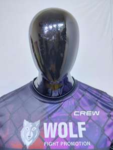 Hot Custom Poliéster Mezcla de algodón Camisetas para hombres Sublimación Impreso Camisetas Hombres Gimnasio Slim Fit Camisas O-cuello de secado rápido - Product Image 4