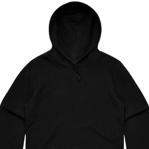 Sweat-shirt à capuche unisexe en molleton de coton lourd, noir, uni, décontracté, streetwear, fournisseur en gros - Product Image 2