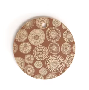 Planche à découper en bois naturel avec motif unique, idéale pour la décoration de cuisines élégantes, utilisation de blocs à découper en bois - Product Image 6