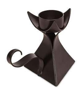 Bougeoir en fer Bougie Tea Light Stand Fer 1 Tasse Photophore Décoratif Spirituel Divin Cadeau Article - Product Image 5