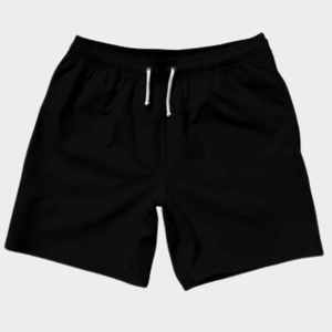 Short de bain pour homme confortable et formel à motif solide Maillot de bain imperméable Fermeture élastique à taille moyenne Respirant uni Respectueux de l'environnement - Product Image 3