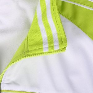 Survêtement décontracté unisexe solide personnalisé au design de mode ensemble de sport 2 pièces personnalisé avec votre logo pantalon de jogging veste zippée - Product Image 6