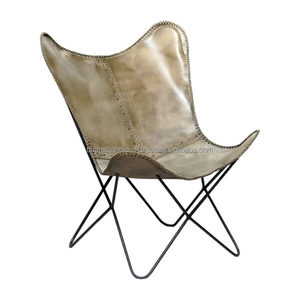 Chaise papillon contemporaine pour les espaces domestiques et de jardin, offrant une assise décontractée et un attrait décoratif polyvalent, en provenance d'Inde - Product Image 2