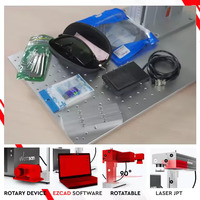 Machine de marquage UV de bureau Wattsan UV TT 5W 10W 15W 20W JPT, machine de gravure laser à fibre UV Jinan, machine de gravure laser or et argent